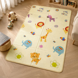 Allis double sided folding play mat for babies - 176cm x 96cm