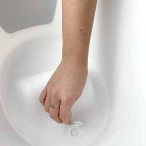 Baby Bath with Plug In Taupe Shnuggle