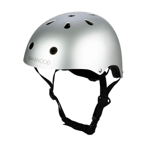 Banwood Classic Kids Bike Helmet – Chrome