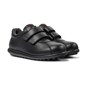 Camper Pelotas Black Leather Shoes