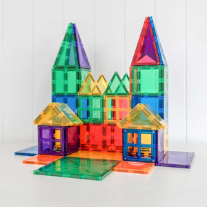 Connetix Rainbow Creative Pack 102 magnetic tiles in assorted colors and shapes