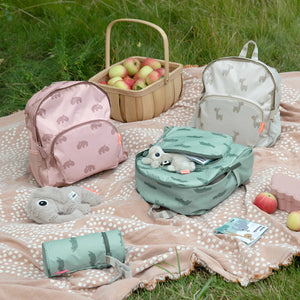 Done by Deer kids backpack is made from 100% durable, weatherproof polyester and is decorated in a charming colour