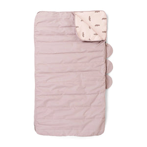 Done By Deer Quilted Kids Slumber Bag - Croco Powder