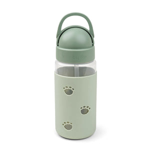 Done by Deer - Kids' easy-grip water bottle with hide-away straw.