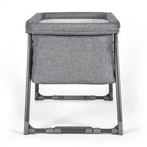The Ickle Bubba rocking crib is perfect for small spaces.