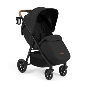 Ickle Bubba Stomp Stride Max Stroller - UPF 50+ Extendable Hood - Midnight