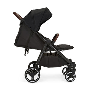 Ickle Bubba Venus Double Stroller with quilted seats and recline.