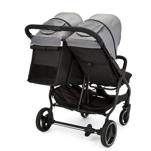 Ickle Bubba Venus Max Double Stroller with extra-large shopping basket for easy access to essentials.