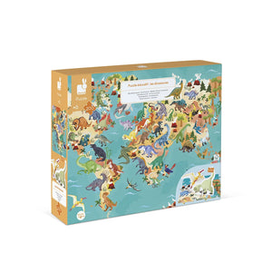Packaging puzzle of Dino puzzle
