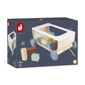Packaging of Janod pull along toy