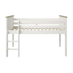 Kids Avenue Heritage midsleeper bed has a 2-step ladder.