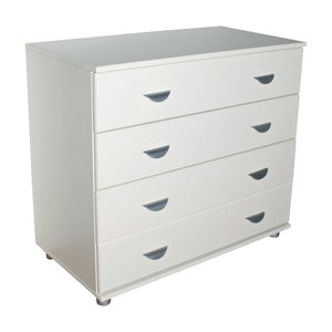 Space-saving bunk bed featuring guest bed and ample storage solutions.