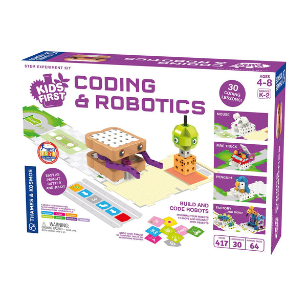 Kids Coding Robot with code cards, Educational Coding Robot for young learners