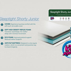 Kids avenue supportive shorty mattress for growing children