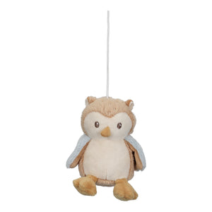 Little Dutch soft owl hanging toy for babies.