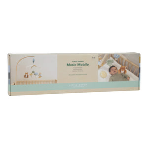 Packaging of music mobile for cot/crib