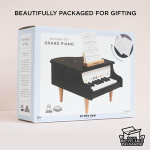 Le toy van wooden piano toy is perfect gift for kids.