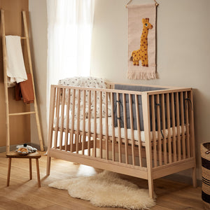 Interior nursery view with Leander Linea™ Cot as centerpiece