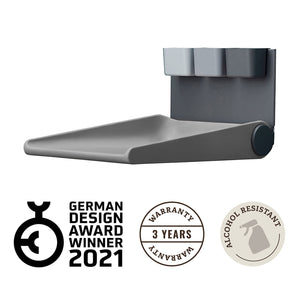 Leander Wally™ certified for safety by TÜV SÜD, suitable for newborns.