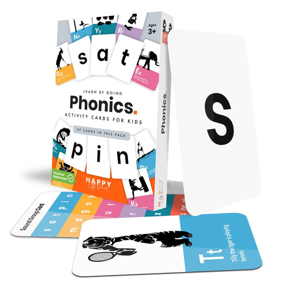Phonics Activity Flashcards for Children