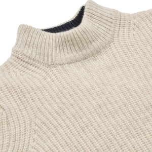 Cali Wool Knit Jumper in Sandy Melange