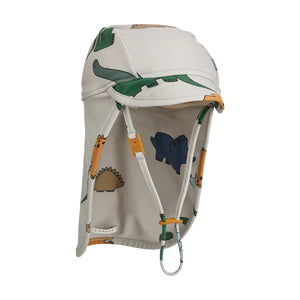 Liewood Cecilia Swim Hat - Dinosaurs Mist