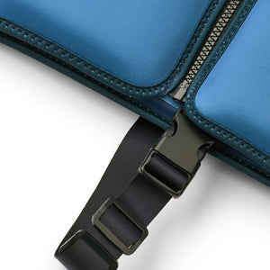 Ergonomic fit liewood swim vest helping kids stay balanced in water.
