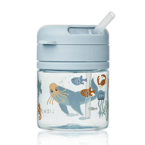 Liewood Pavia Tritan Straw Cup Sea Creatures Sandy