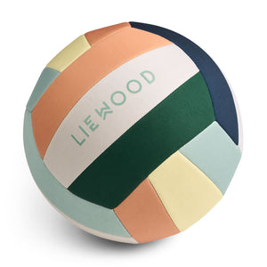 Colorful Liewood Villa volleyball for kids outdoor play.