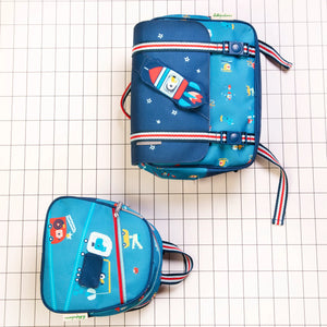 Water-resistant fabric of the school backpack