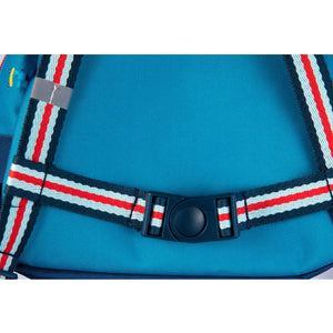 Adjustable chest strap for a secure fit