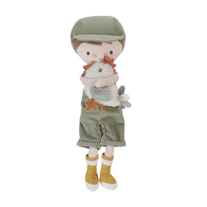 Little Dutch soft cuddly farmer jim toy 35 cm.