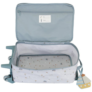 Children's travell bag showcasing its compact yet roomy design.