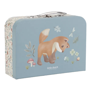 Little Dutch suitcase with fox illustration