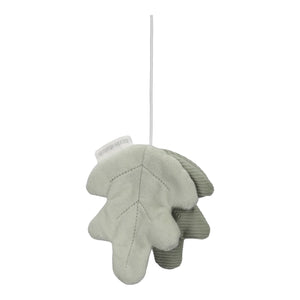 Little Dutch soft leaf hanging toy for babies.