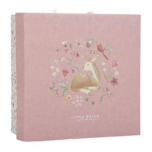 Little Dutch Gift Box Fairy Garden LD9015 with floral deer design, premium baby gift packaging