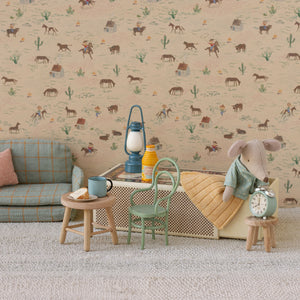Maileg Little Brother Mouse with pillow and blanket
