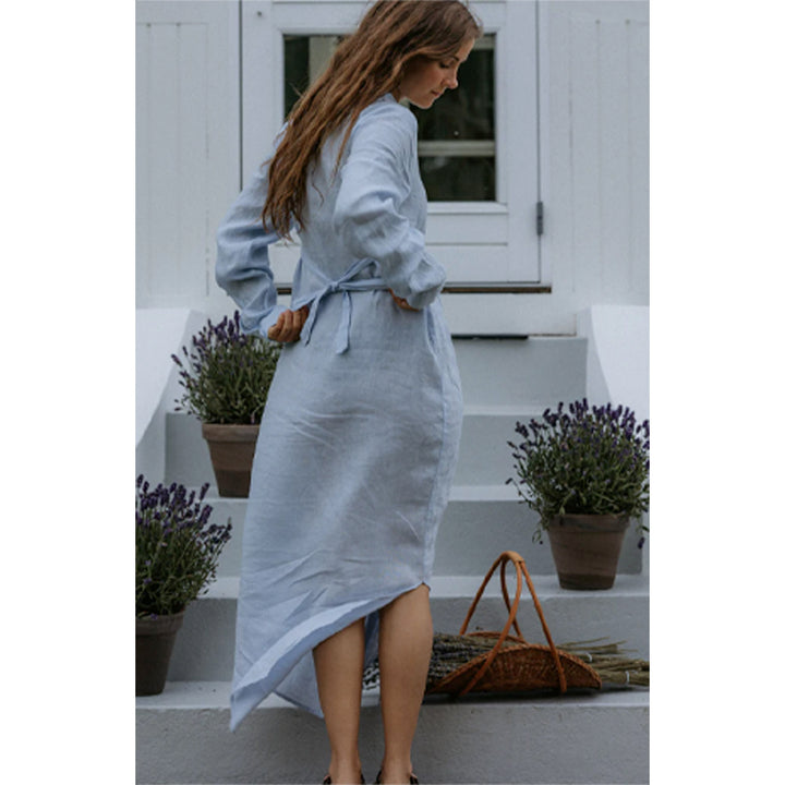 MarMar Copenhagen Dosa W Dress Medium - Blue Mist