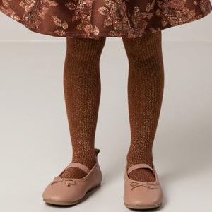 MarMar Copenhagen Lurex Glitter Rosewood Leggings