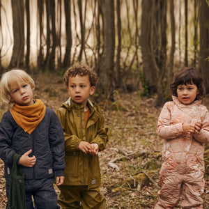 kids wearing water repellent kids jacket