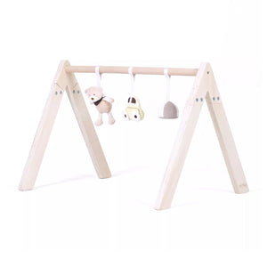 MiniDream montessori baby activity gym wanderland theme with hanging toys