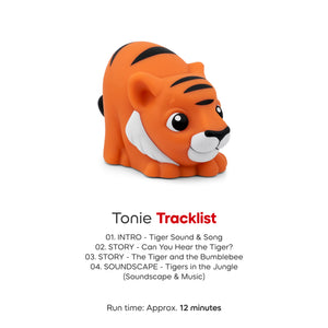 Tracklist of my first tonies jungle set - tiger