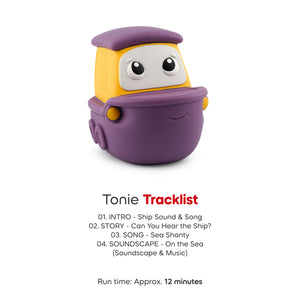 Kids audio character promoting early learning and vocabulary skills