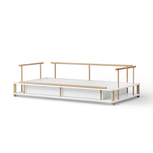 Stylish kids day bed designed as a cozy sofa space