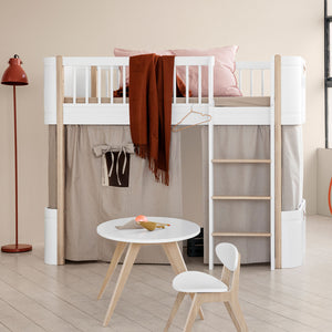 Lifestyle image of oliver furniture curtain.