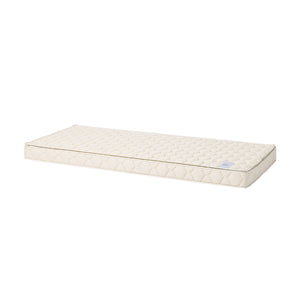 Children’s mattress with clean white removable cover