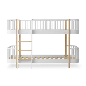 Convertible children’s bed that can become two separate beds.