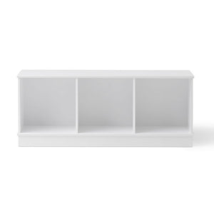 Oliver furniture 3x1 shelving unit in a minimal Nordic interior