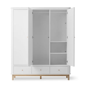 Functional children’s storage wardrobe with hidden screws and clean finish.