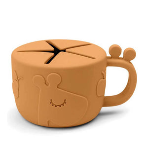 Peekaboo Snack Cup Mustard Raffi